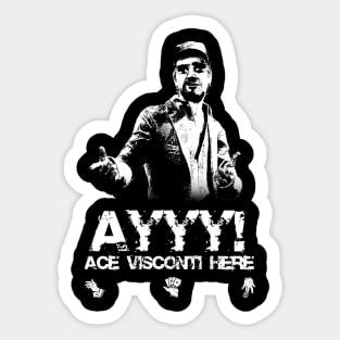 Ace Visconti Dead By Daylight Design Sticker